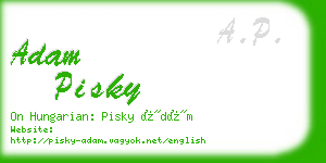 adam pisky business card